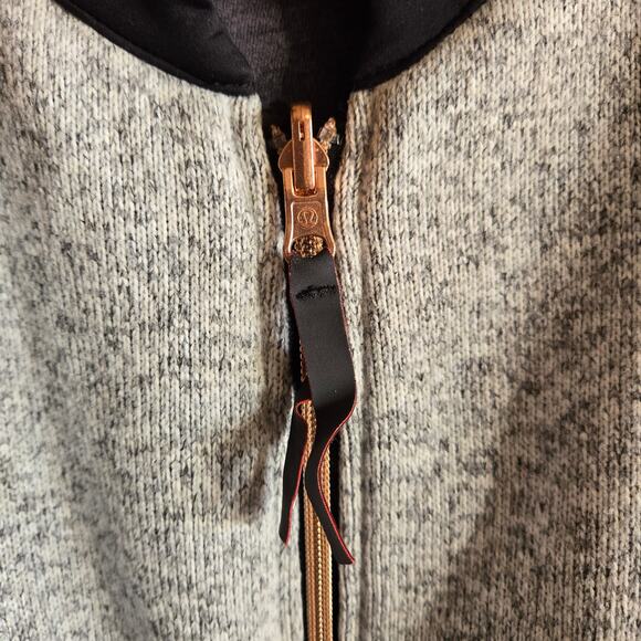 Lululemon Reversible Bomber Both Ways Atomic Flower Jacket Heather Gray 12 Coat - Picture 13 of 14